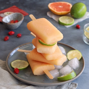 Glace tropicale vegan